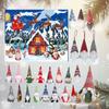 2025 Christmas Gnome Holidays Advent Calendar Gnome Dolls Christmas Advent Calendar Christmas Countdown Calendar for Kids Adults