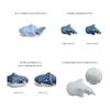 Natural69 Set Product, Hasami Ware QA90 Chopstick Rests, Whale Shark 4-Color Set, Tableware, Dishwasher Safe, Made In Japan, Nordic, Ceramic, Gift,