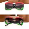 Big Frame Bee Colorful Sunglasses With Fashion Personality And Trendy Retro Flair