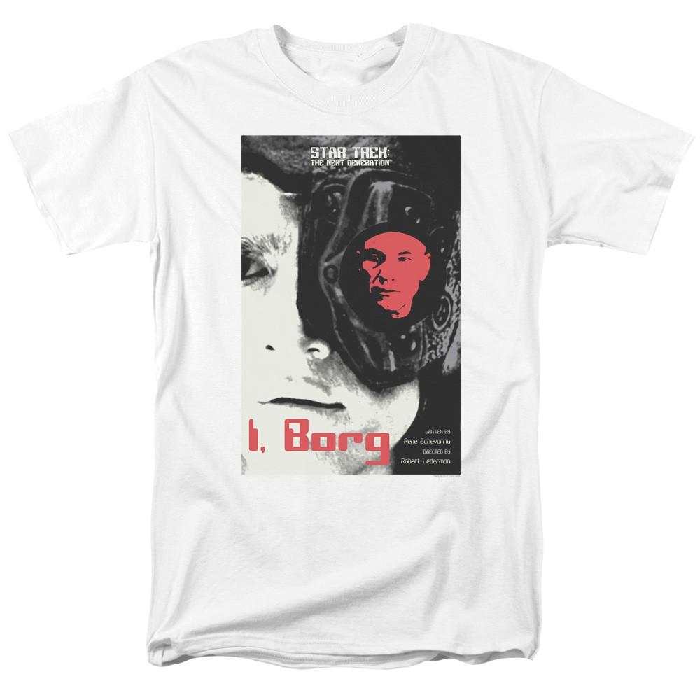Star Trek - Tng Season 5 Episode 23 - Adult Unisex Short Sleeve T-Shirt - White S