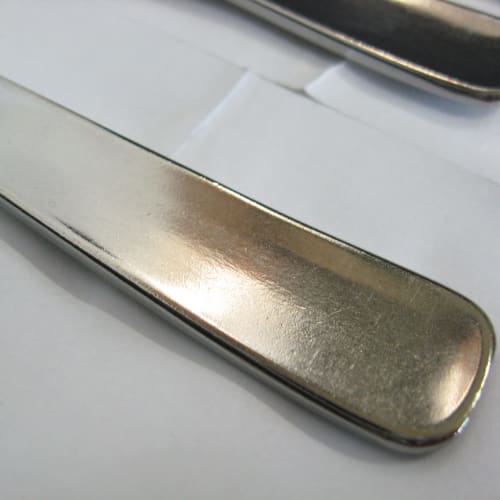 Nagao Hakaku Dinner Cutlery Set, 8 Pieces, Stainless Steel, Dishwasher Safe, Made in Japan