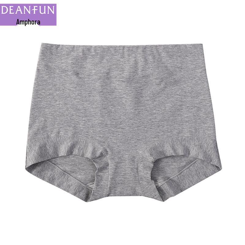 Deanfun Women's Cotton Mid-Waist Boyshort Underwear 3-Pack