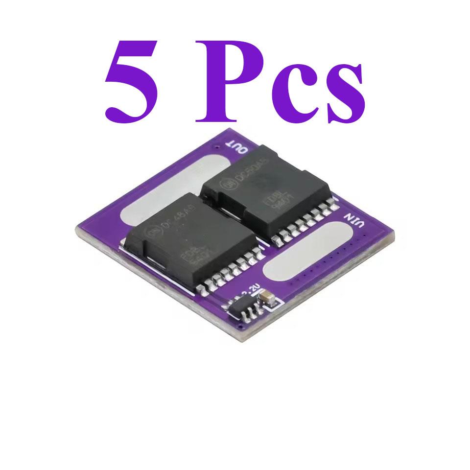 1/5/10/30/50Pcs No Voltage Limit 60A Ideal Diode Module Anti Reverse Current Connection Anti Backflow Diode No Ground Required