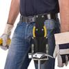 Tool Bag Belt Hammer Mount Strong Construction Faux Leather Tool Belt Bag Utility Tool Bag for Pliers Knife Scissors Screwdrivers