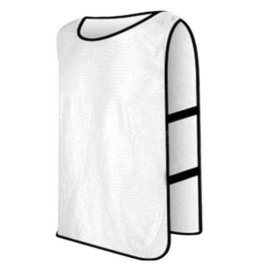 

Детский тренировочный спортивный футбол, баскетбольный жилет для взрослых, рубашка, командная форма Adult(l:63cmw:43cm) белый