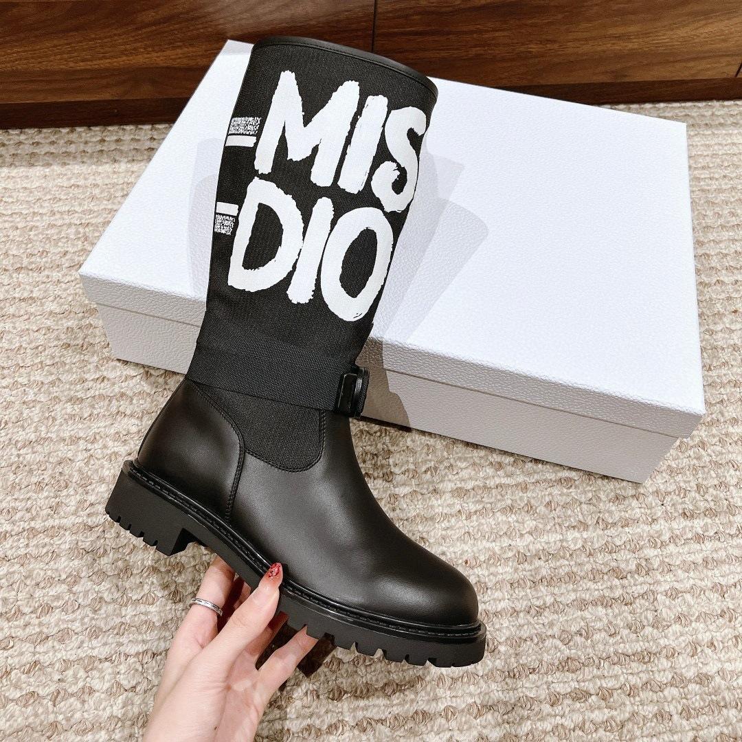 

2025 autumn and winter new thin boots thick-soled knight boots but knee boots women s leather retro embroidered medium boots 40