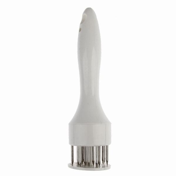 

Stainless Steel Meat Tenderizing Hammer Kitchen Gadget Soften Steaks Chops Pork білий