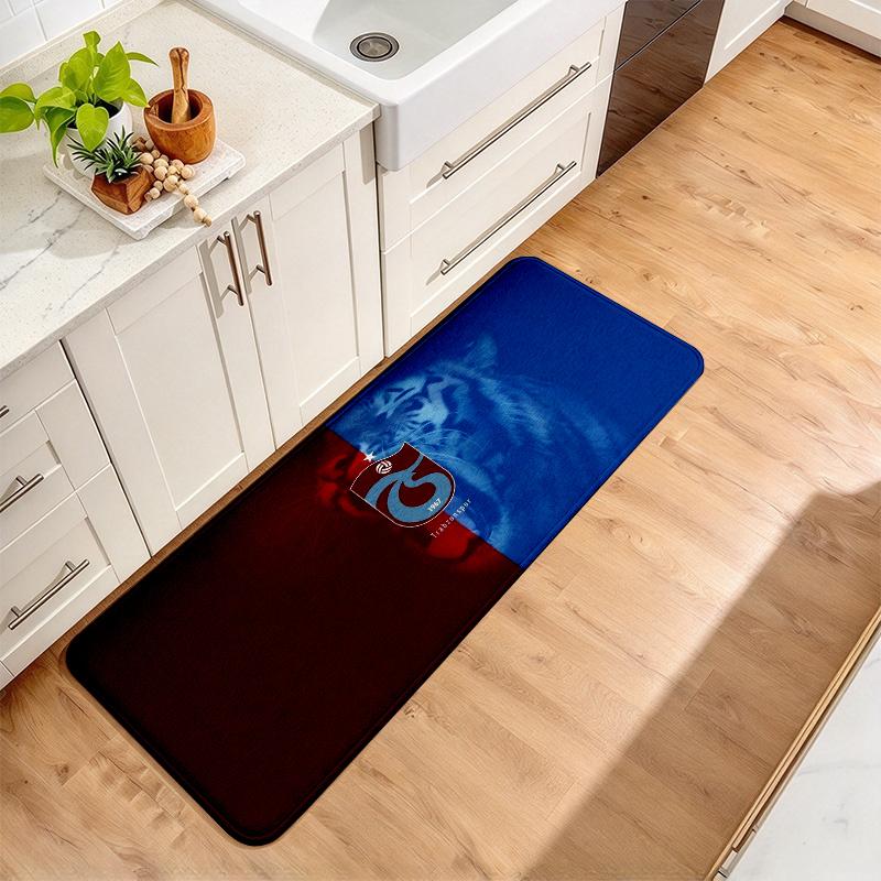 Trabzonspor Flannel Kitchen Mat Christmas Soft Area Rug Non Slip Floor Carpet Home Decoration
