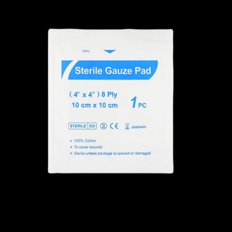 NLNTL Individually Wrapped Wound Dressing Pads 10x10 cm