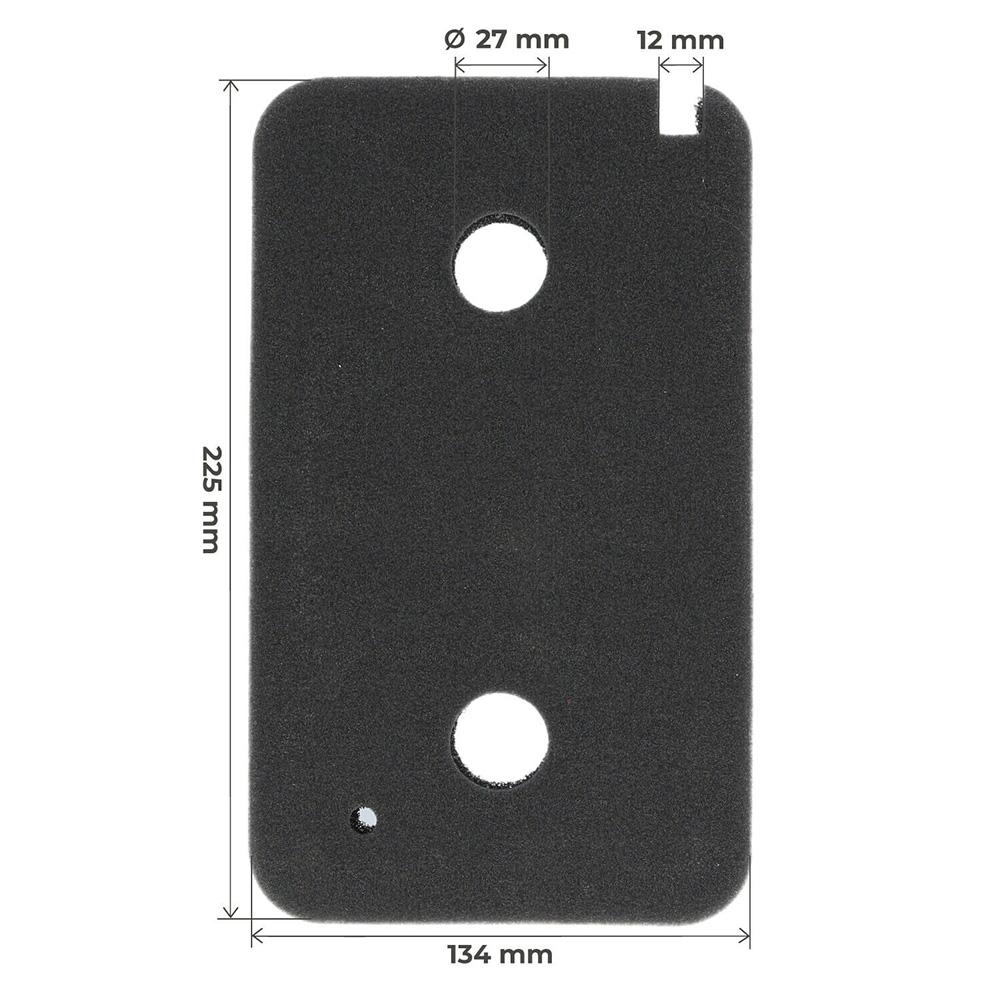 2 Pcs Foam Filters For Miele Dryer Tumble Dryer Vacuum Cleaner