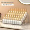 Multi-Layer Transparent Nail Polish and Cosmetics Display Rack