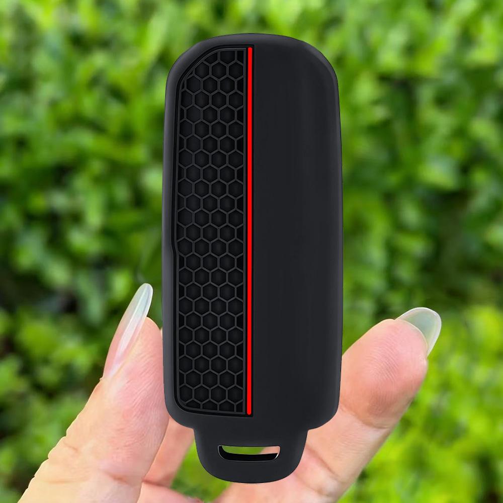 Silicone Key Cover for Yamaha TMAX530/560DX SX 17-25 Models Custom Keychain Vintage Style Motorcycle Key Holder