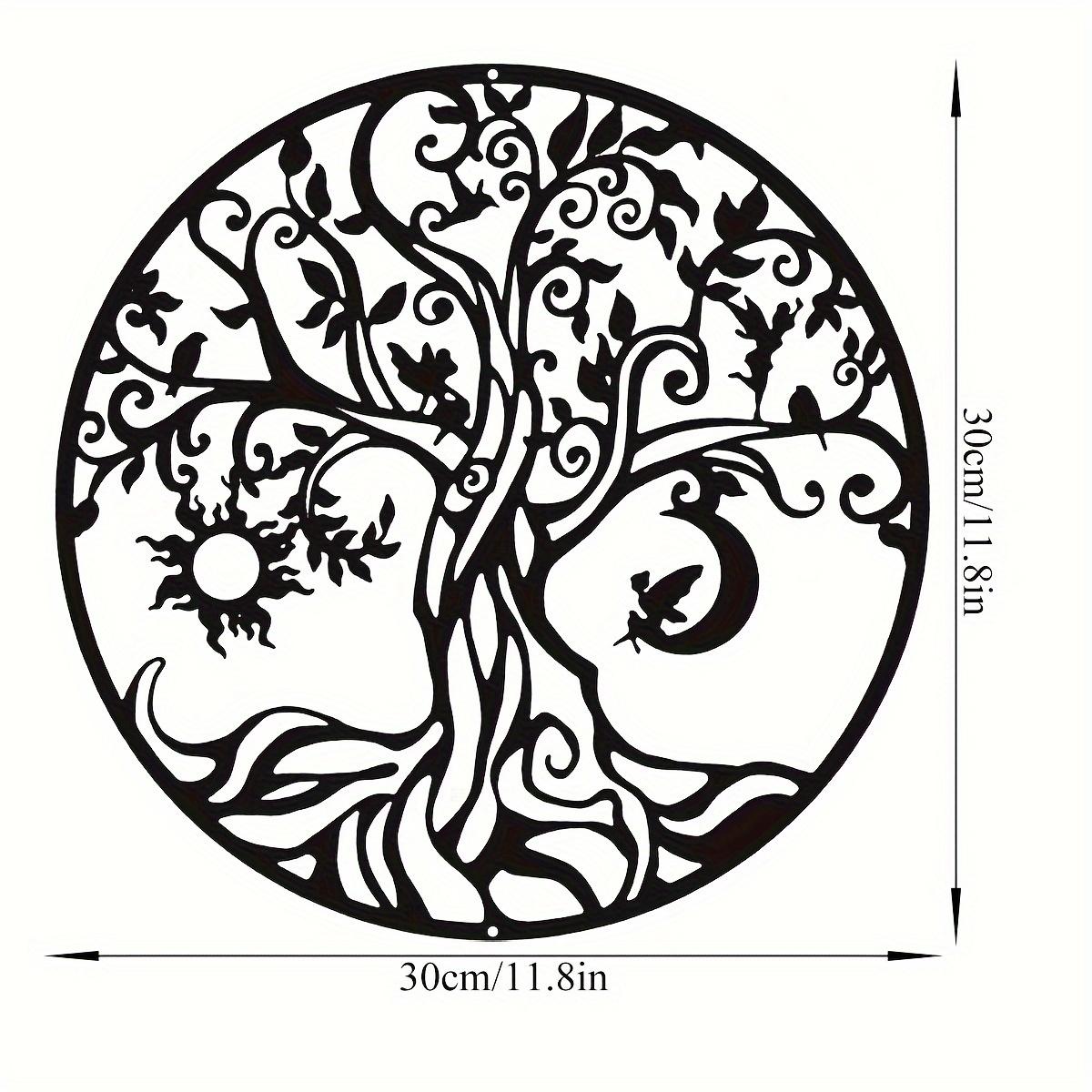 

Изделия из металла, отделка стен железом, отделка стен в саду, отделка внутренних помещений, эстетичные фрески чёрный