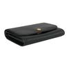 Tory Burch Emerson Metal Logo Chain Shoulder Strap Small Leather And Leather Crossbody Bag Women crossbody bag Black 136093-001