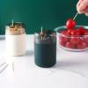 New In Automatic Toothpick Dispenser Portable Plastic Toothpick Holder Container Creative Press Toothpick Storage Box Organizer