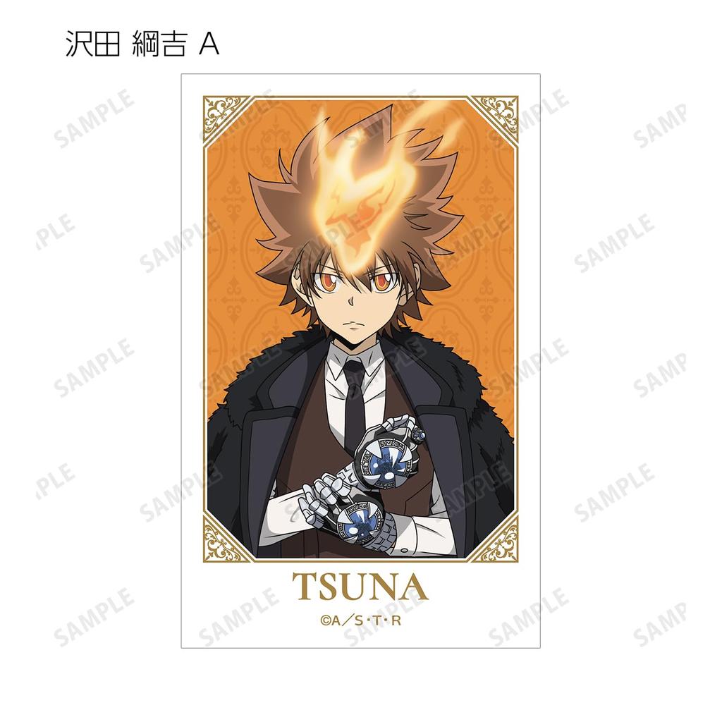 Katekyo Hitman Reborn Original Fur Coat X Suit Ver. Trading Illustration Cards Box of 20