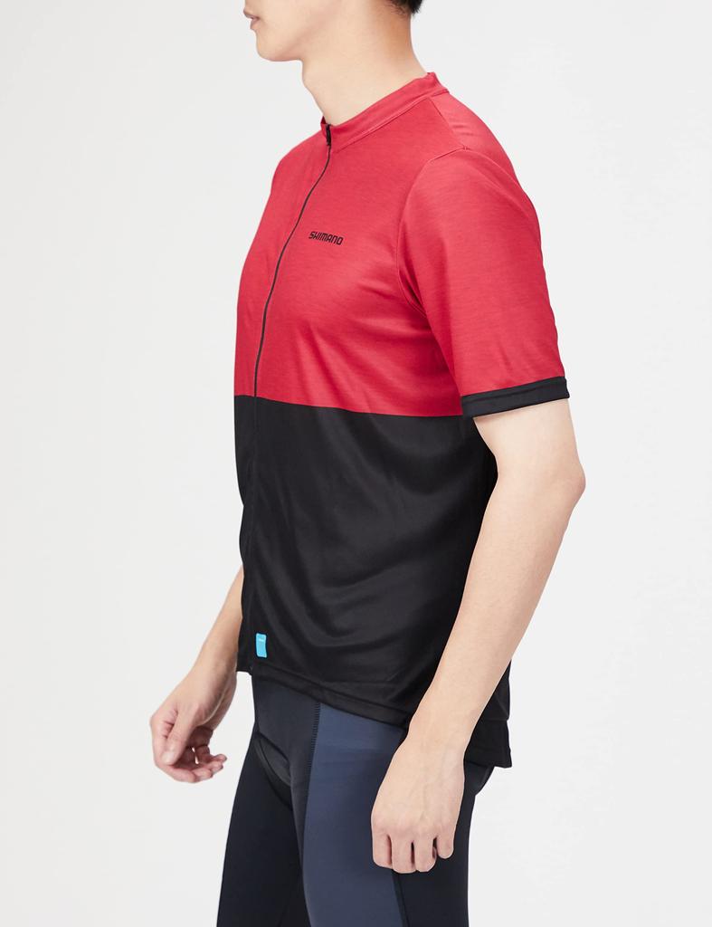 Cycling Jersey Element Jersey Red S Recommended [SHIMANO] Men's (European Size) height 167-173cm