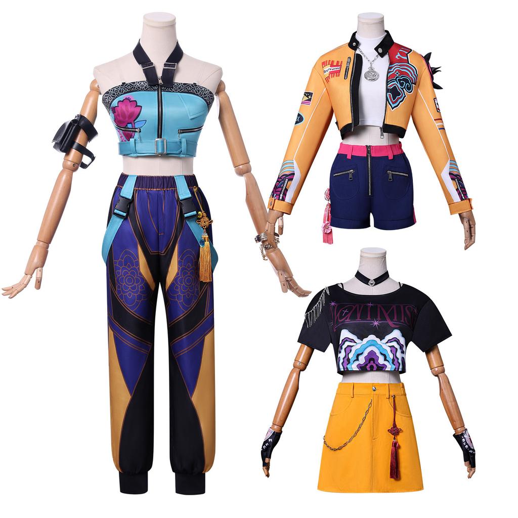New Korean Wave Girl Group K-POP Costume Rumi Mirazoe Cosplay Costume