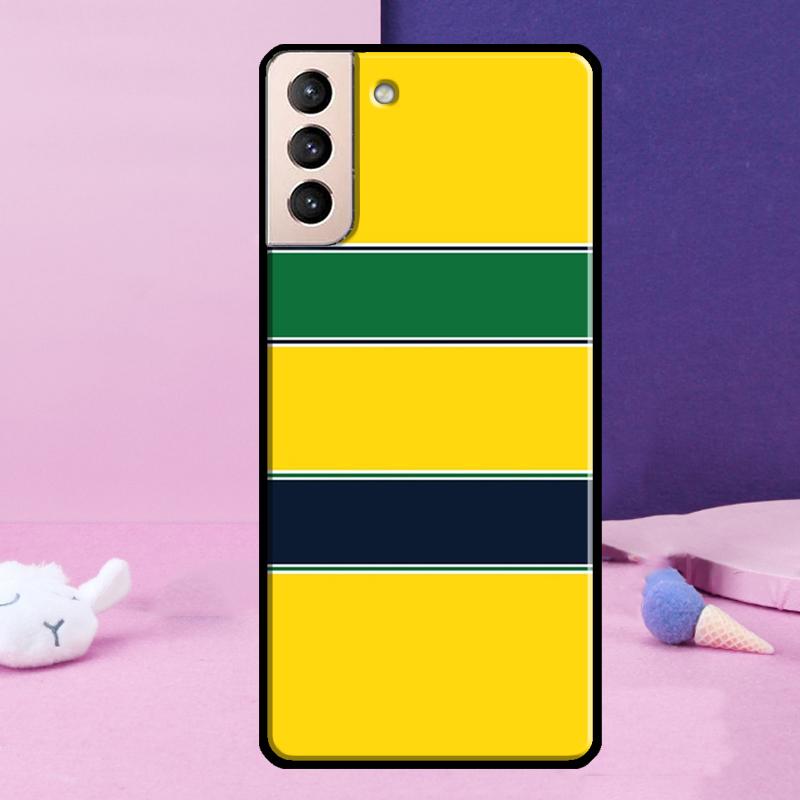 Ayrton Senna F1 Phone Case For Samsung Galaxy S25 S24 Ultra S9 S10 S20 S21 S22 Plus S23 FE S24 FE Cover