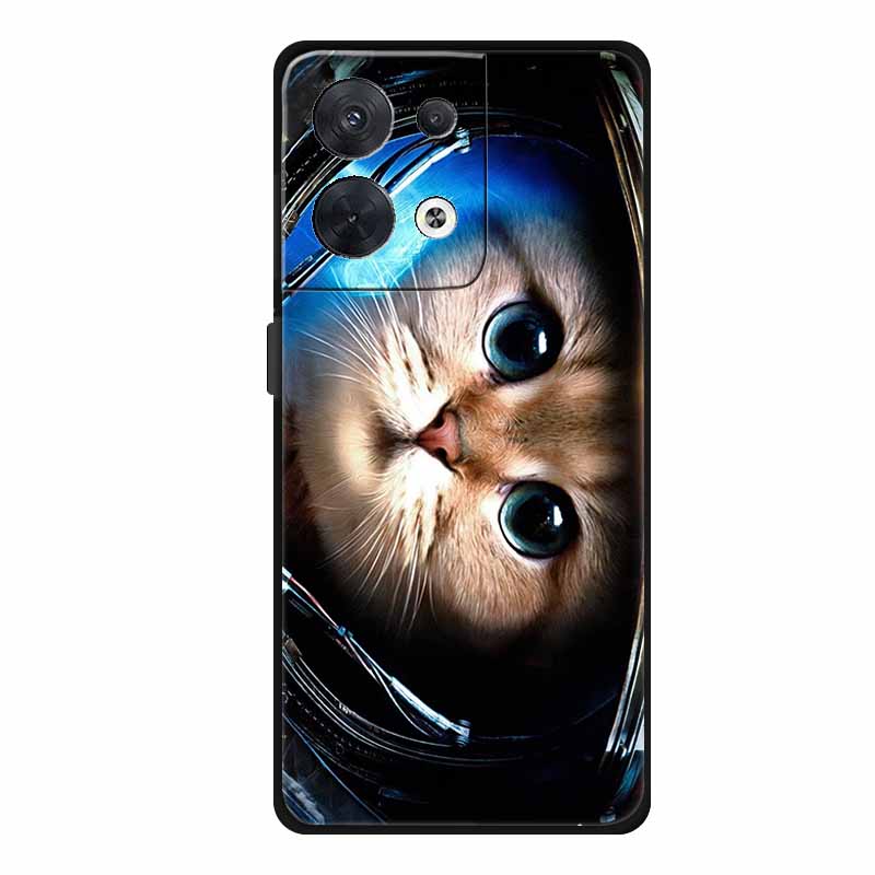 Animal Case For Oppo Reno 8 5G Soft Silicone Wolf Back Cover for OPPO Reno8 Pro + Plus Coque Reno 8 Pro 5G Cartoon CPH2359 Funda