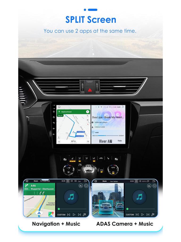 15-19 VW Skoda Superb 9-inch Android Navigation System
