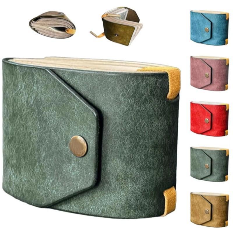 Leather Wallet Features A Cleverly Designed Card Holder For Easy And Quick Access To Cash And Cards.