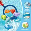 Children Bath Toys Indoor And Outdoor Swimming Pool Beach Parent-child Interactive Catch Fish Game Toys Water Floating Fish Toys