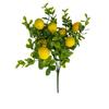 Artificial Lemon Daisy Potted Plant Simulation Plastic Decorative Greenery for Indoor Home Office Tabletop Arrangement Display