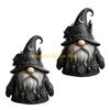F26C Resin Gnomes Statue Sculptures Ornament for Home Garden Yard Decorations Collectibles Gift Gothic Witch Gnomes Figurines