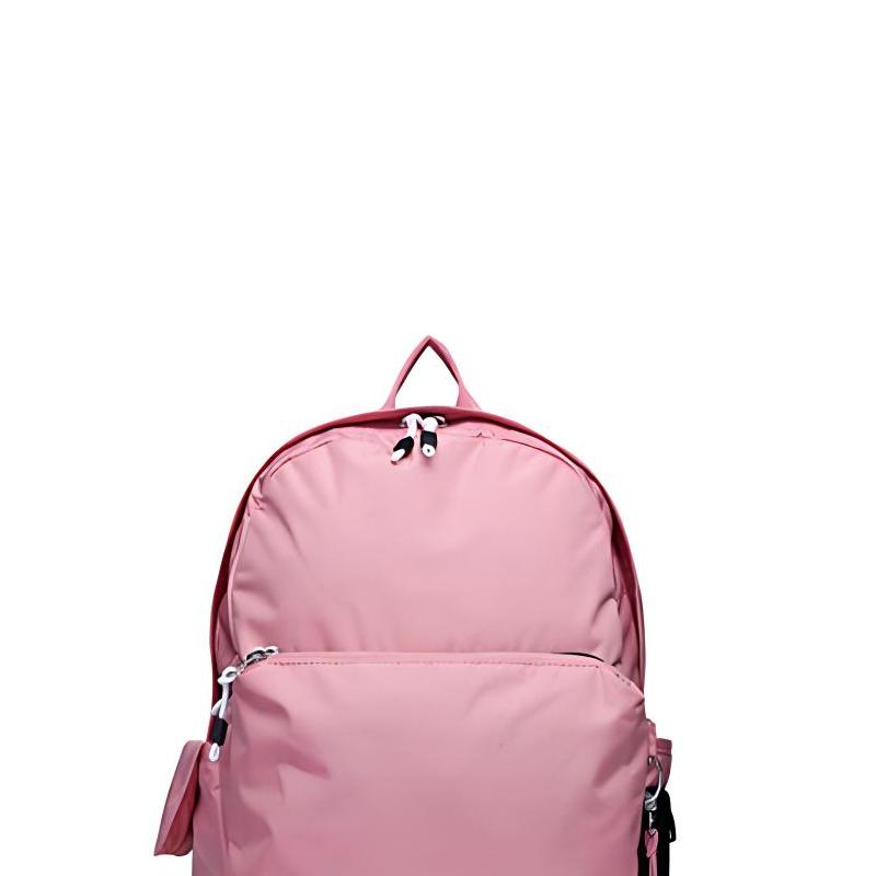 New Balance Sports Casual Zipper Adjustable Shoulder Strap Fabric Backpack Women Backpack Pink Purple GC741022-LP
