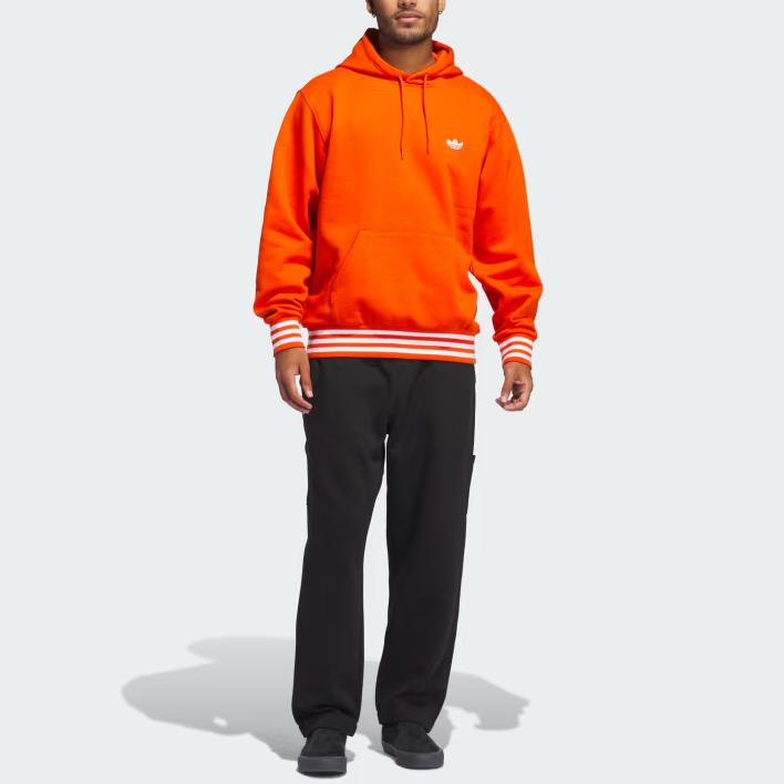 Adidas Originals Shmoofoil Heavyweight Hoodie Men Hoodies College-Orange IX9012
