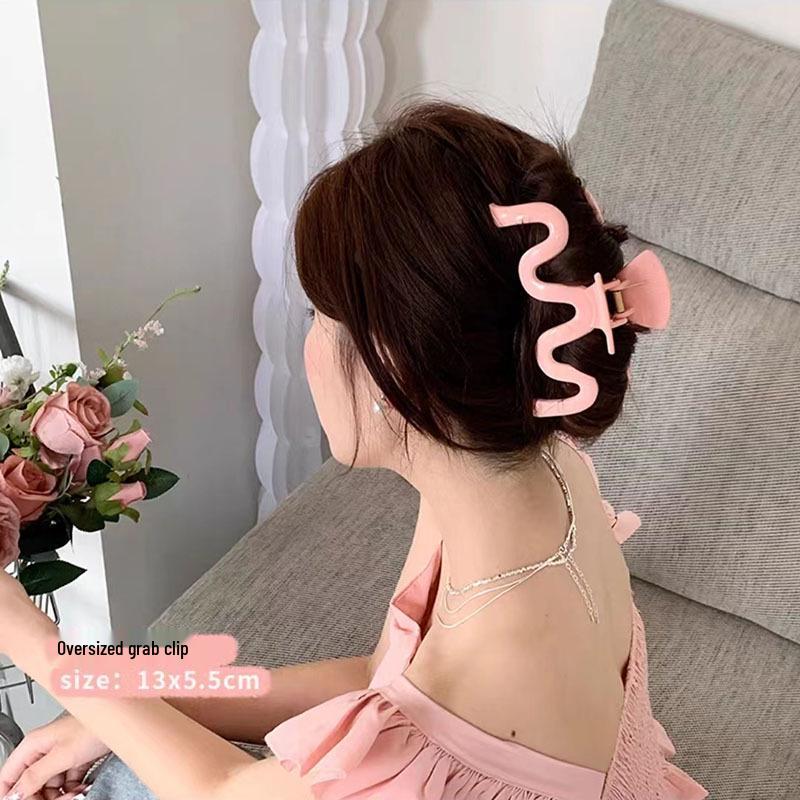 13CM Jelly Design Claw Clip for Thick Hair - Versatile Hair Accessory