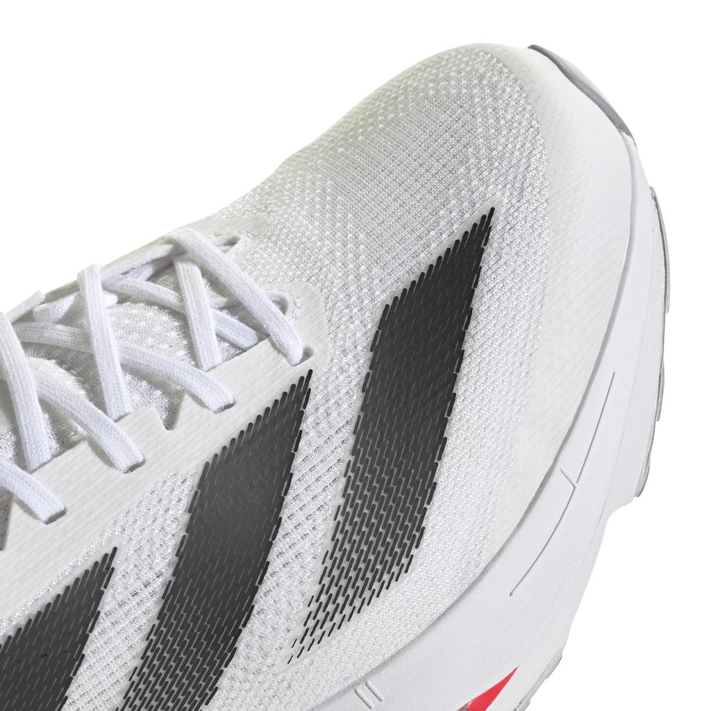 Adidas Adizero Sl2 Running Shoes, NKW90, Footwear White/Core Black/Lucid Red (JS1181), Size 27.0 cm