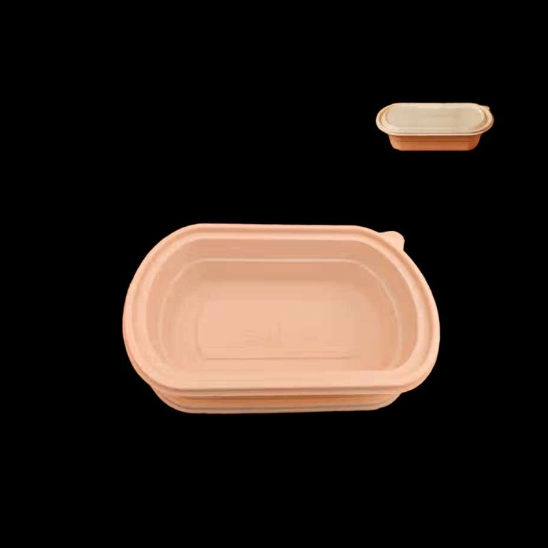 Biodegradable Rectangular Corn Starch Food Container