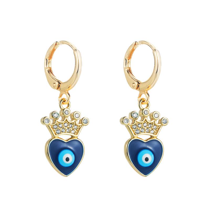 Women's Hoop Earring Bohemian O Shaped Creative Rice Beads Exaggerated Accessories Earrings