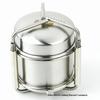 Outdoor Stainless Steel Alcohol Stove, Portable Liquid Fuel Camp Stove, Picnic Cookware Hot Pot