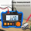 Insulation Resistance Tester 100V  250V  500V  1000V Resistance Tester with LCD Backlight Digital Display Screen