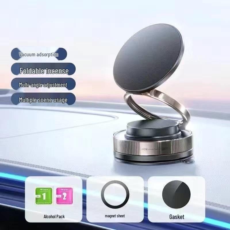 

2025 Car Phone Holder with Suction Cup and Magnetic Fixing for Navigation Standard