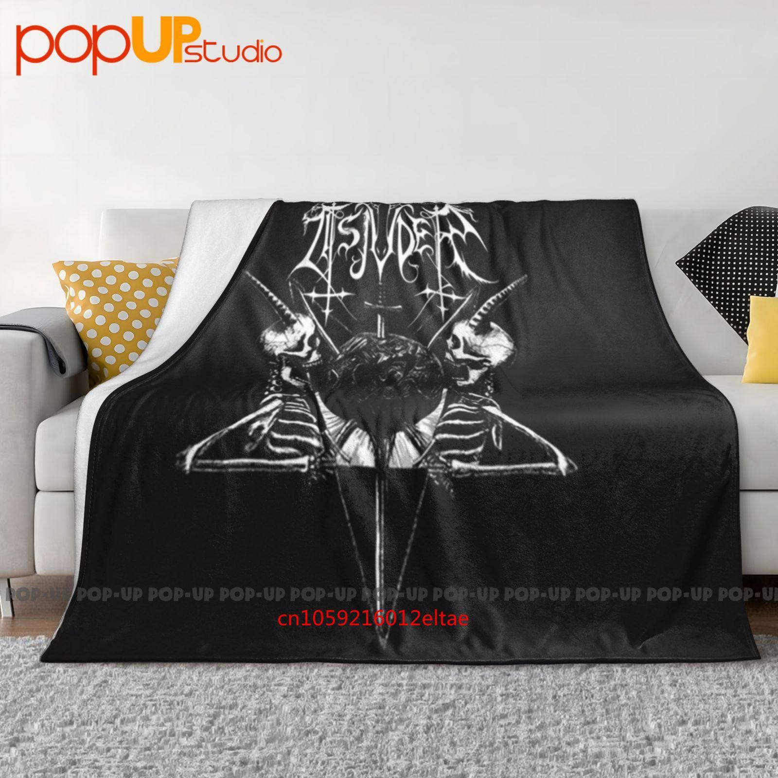 Tsjuder Demonic Supremacy Ultra-Soft Blanket Quilt Winter Sofa Cover Bed Covers Size: 75*100cm, Weight: 230 GSM