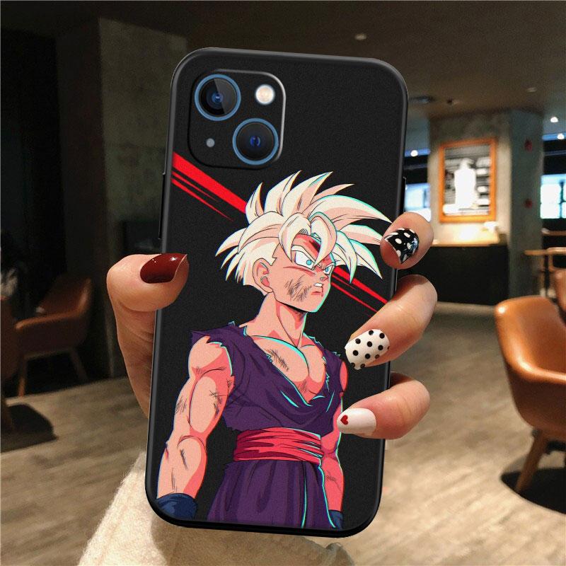 TR10 Dragon Ball Gohan Shell Phone Case for Samsung Galaxy S20 S21 S22 Ultra FE Plus A21S A22 A24 A25 A26 A30 A30S A31