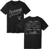 NOVÉ Pavement Band Tour Těžká Bavlna Černé Tričko S-5XL 2 Strany EN771 Unisex Tričko