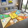 2025 New Pokemon Carpet Rug for Living Room Bedroom Home Sofa Decoration,Kids play Non-slip Floor Mat77