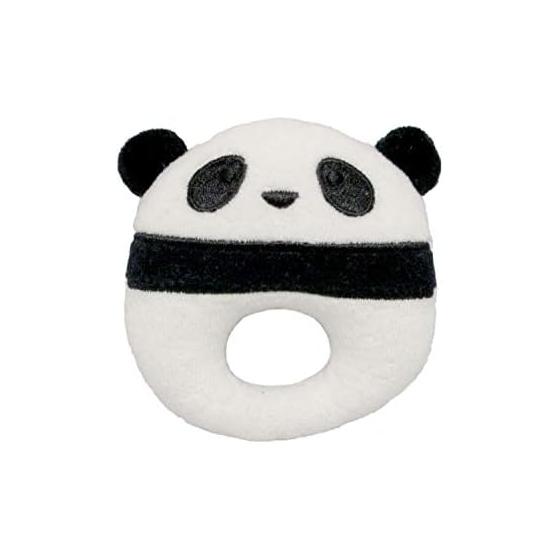 Soft Animal Rattle Panda Plush Toy 9cm