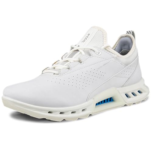 

ECCO Women s Biom C4 Gore-TEX Waterproof Golf Shoe, White, 5-5.5