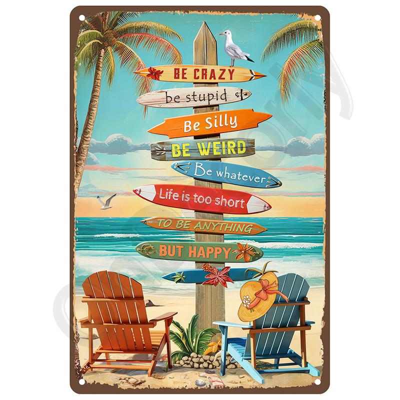 Vintage Bar Garage Metallschilder Retro Blechschilder Wandkunst Schlafzimmer Wohnzimmer Dekorationen Gemütliches Schild für Heimdekoartikel Poster