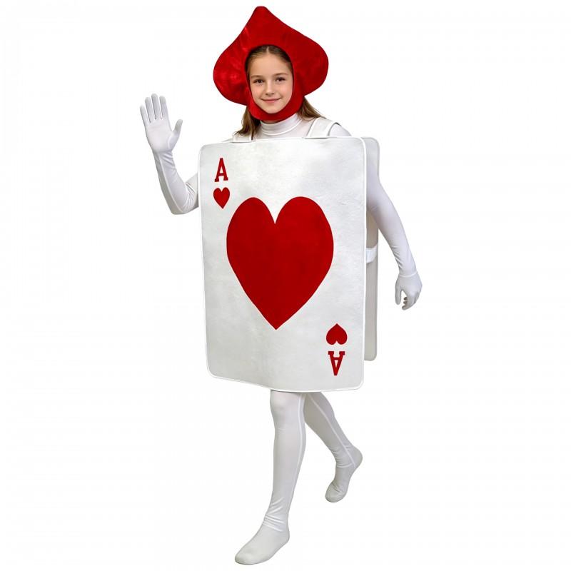 Halloween Poker Costume Kids Adult Cosplay Party Role Play Outfit
