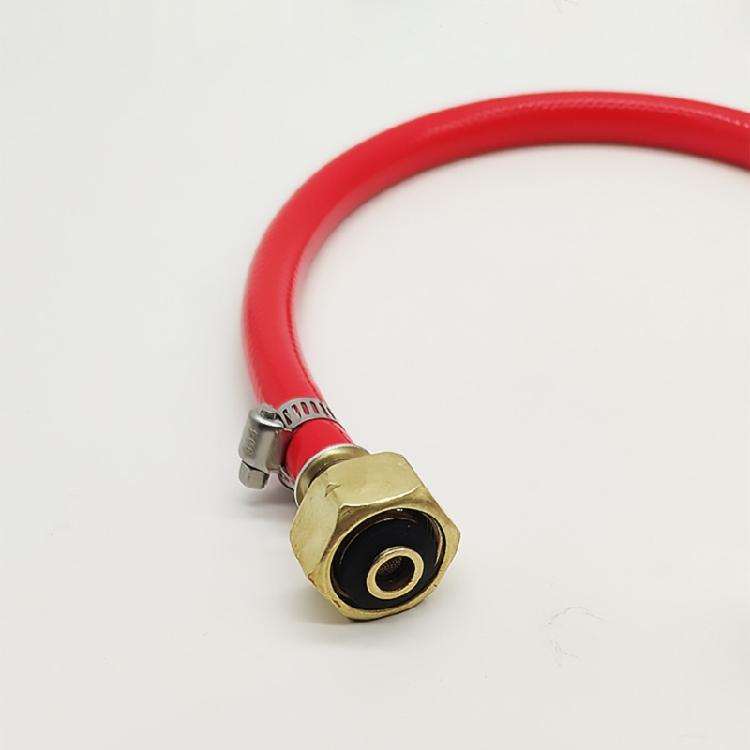 Zylinder gegenseitige Befüllung Verbindungsrohr Flüssiggasbehälter Befüllbrücke Aufblasanschluss Gummischlauch Einfach zu bedienen