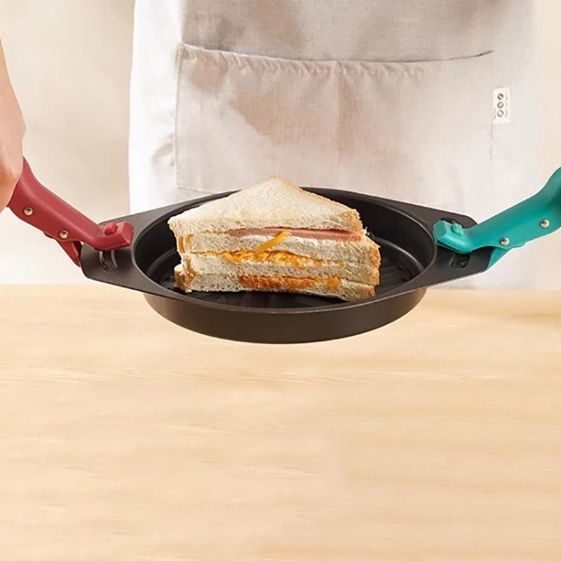 Bowl Spoon Dish Clamp Pot Pan Gripper Clip  Dish Plate Bowl Clip Tongs Anti-Scald Non-Slip Handle Kitchen Gadgets