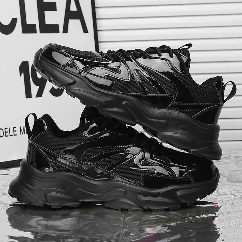 Mode Mode Gold Herren Laufschuhe Reflektierend Designer Sportschuhe Mann Atmungsaktives Netz Turnschuhe Herren Laufschuhe Große Größe 46