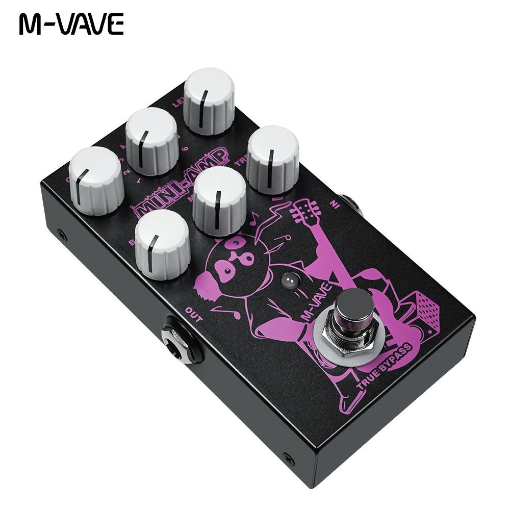 Mini-Amp Guitar Effects Pedal: Electric Guitar Amplifier & Rock/Electronic Instrument Accessory